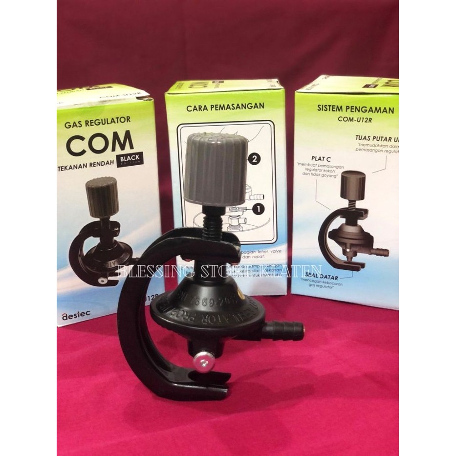 *#*#*#*#] REGULATOR DESTEC COM-U12R BLACK / REGULATOR GAS DESTEC TEKANAN RENDAH