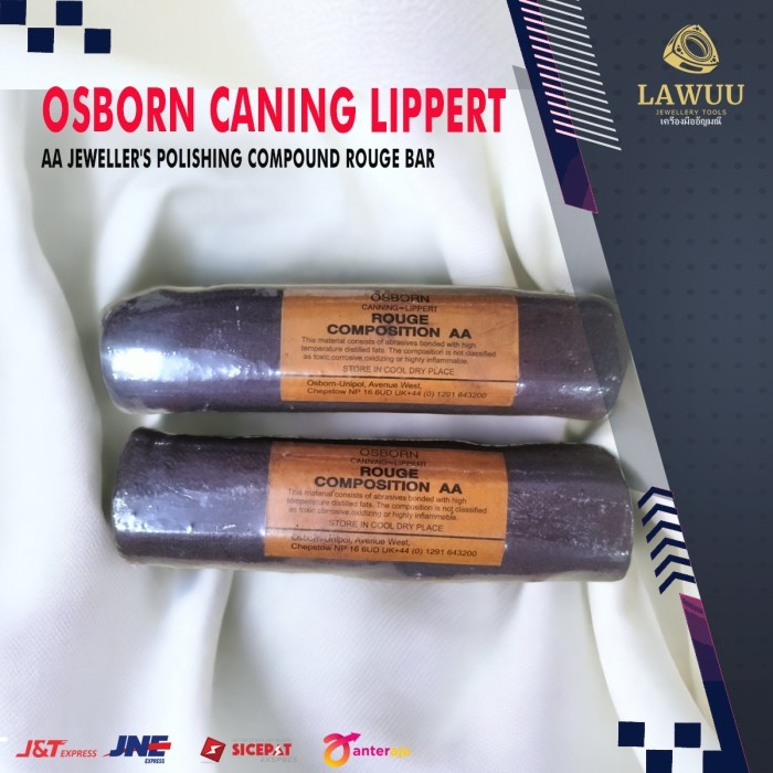 }}}}}}] Osborn Canning-Lippert AA Jeweller's Polishing Compound Rouge Bar