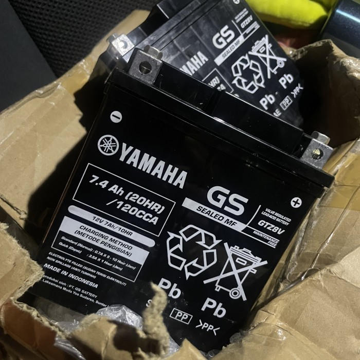 Aki Ytz8 Gtz8V Gtz Original Gs Motor Yamaha Xmax Cbr 250 Vespa Sprint