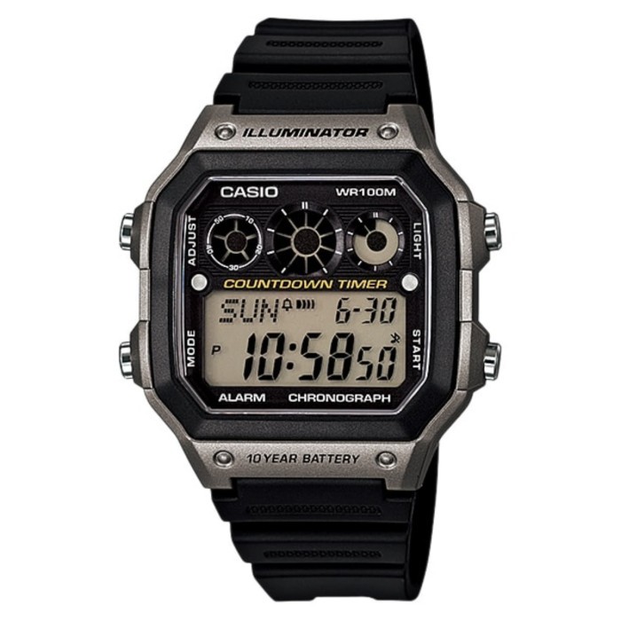 Jam Tangan Casio Ae-1300Wh-8Av / Ae1300Wh Original & Bergaransi