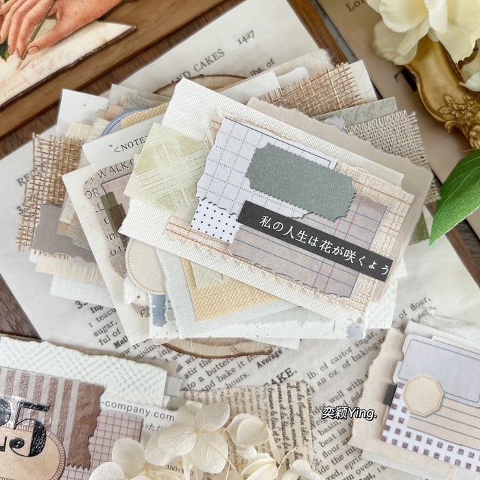 

Barang Terlaris Yi Dream House Daily Label Washi & Pet Tape Packing Aman