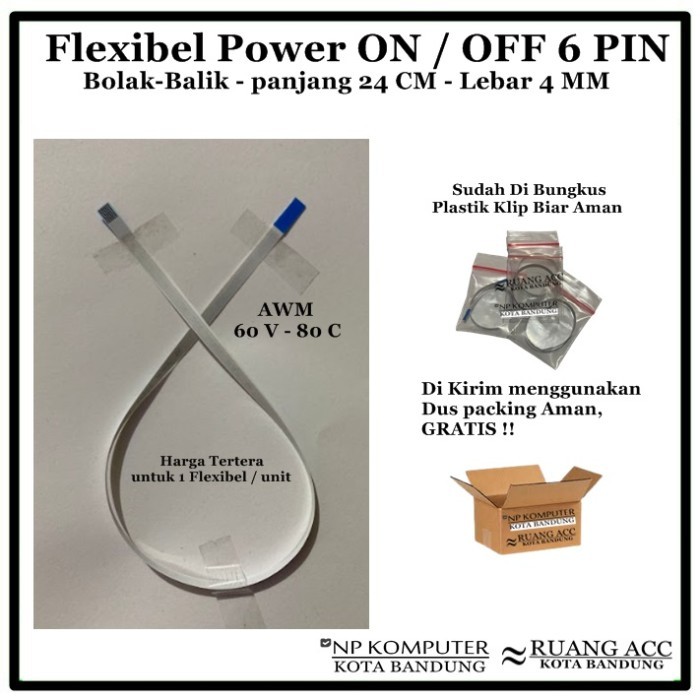 Terlaris Flexible Fpc Kabel Switch Power Laptop Asus Good Quality