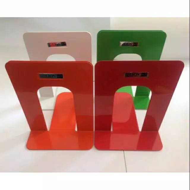 

TERBARU Penahan / pembatas Buku Standard Book Lion No. 7 (1 Set Isi 2 Pcs) BISA GRAB!