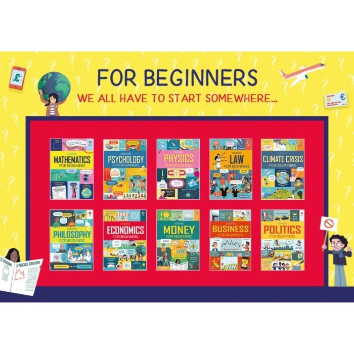 

Terbaru Kidnedu Buku Usborne For Beginners / Buku Pengetahuan Best Seller