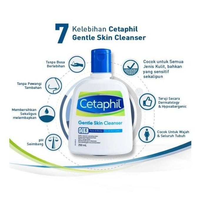 CETAPHIL - Gentle Skin Cleanser | Sabun Cuci Muka | Sabun Cetaphil JKS