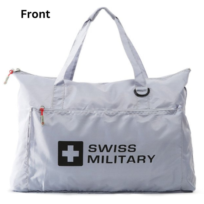 TERBARU SWISS MILITARY TRAVEL BAG - Folding Bag - Tas Koper