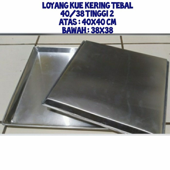 Loyang kue kering 40x40 / loyang 30x40 / loyang nastar bahan tebal