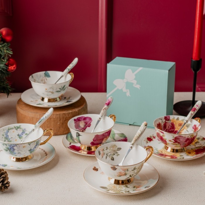 Fiore Tea Cup, Gelas Teh Royal Albert Cangkir Teh