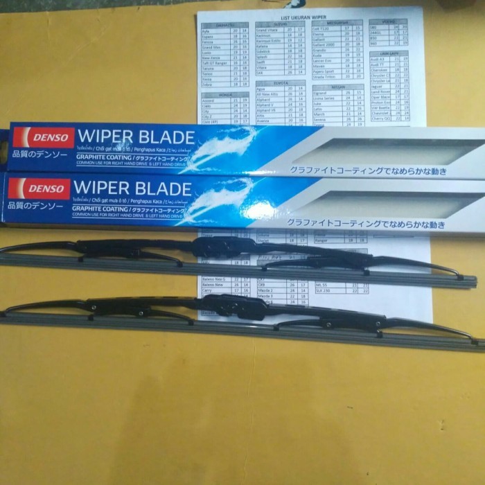 wiper blade denso untuk livina, juke, march, terano, xtrail, latio
