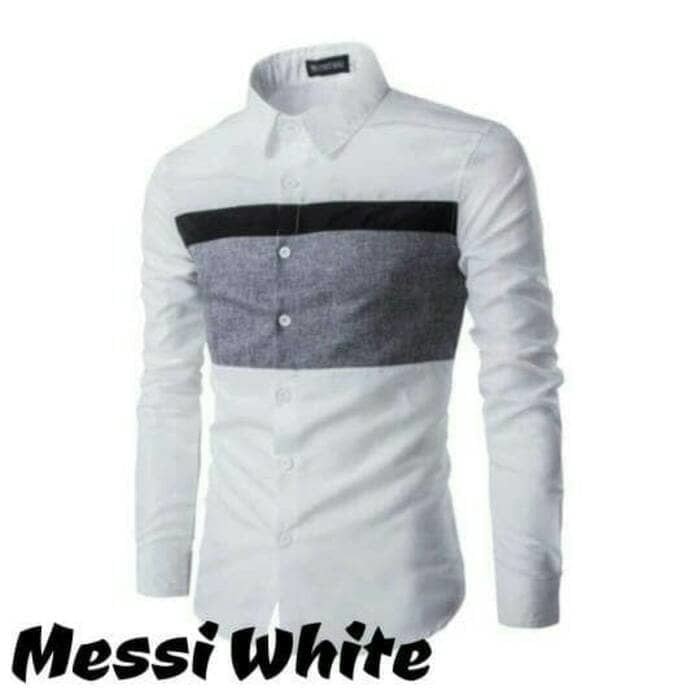 Kemeja Pria 3Tone MESSI