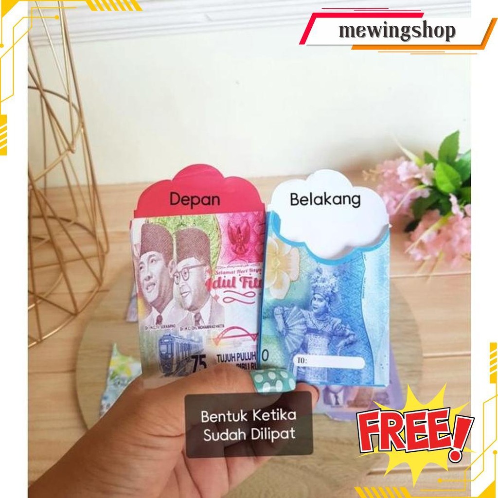 

[Medium] Harga Per 100 Lembar | Amplop Lebaran Viral Ukuran Medium Glosy Motif Yg Lagi Viral Termurah Banget