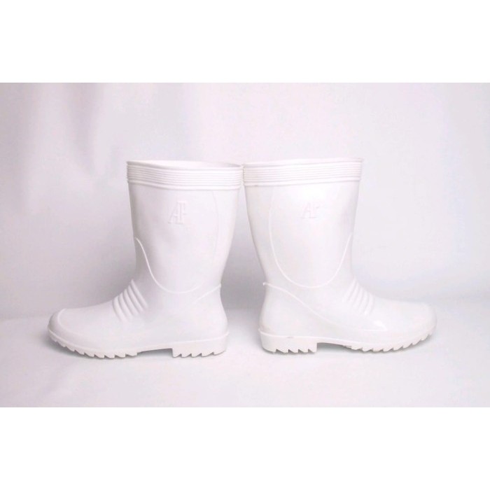 SEPATU APD BOOTS SEPATU PROYEK KARET PRIA / WANITA AP 1 PUTIH