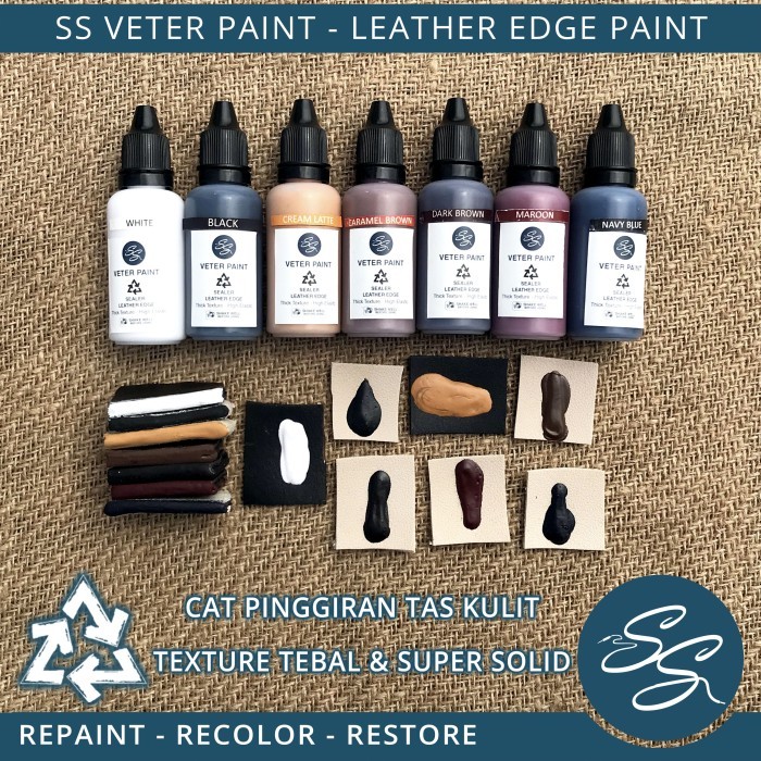 Cat Veter - SS Veter Paint - Cat Pinggiran Tas - Veter Paint