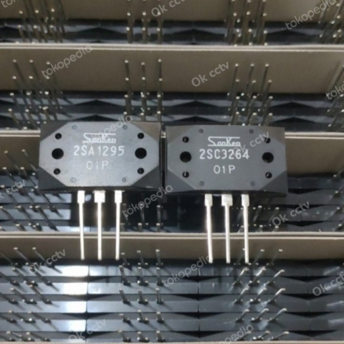 TRANSISTOR SANKEN 2SA1295 2SC3264 ORIGINAL SUPER