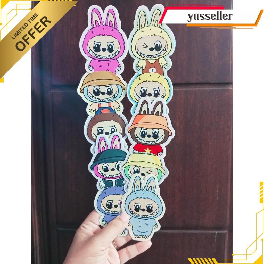 

10 Pcs Amplop 3D Labubu & Sanrio Series Original Produk