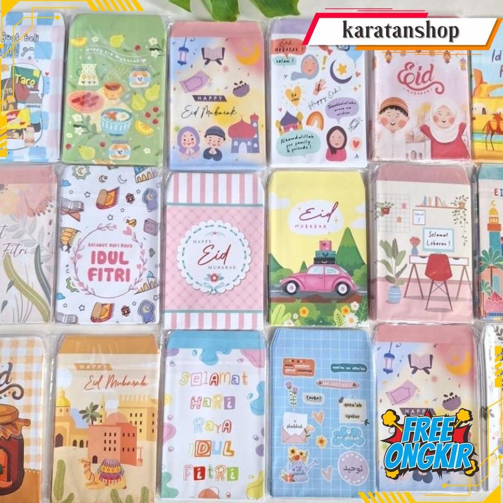 

Isi 10 - Amplop Lebaran Medium 2025 Aesthetic Motif Baru Original Produk