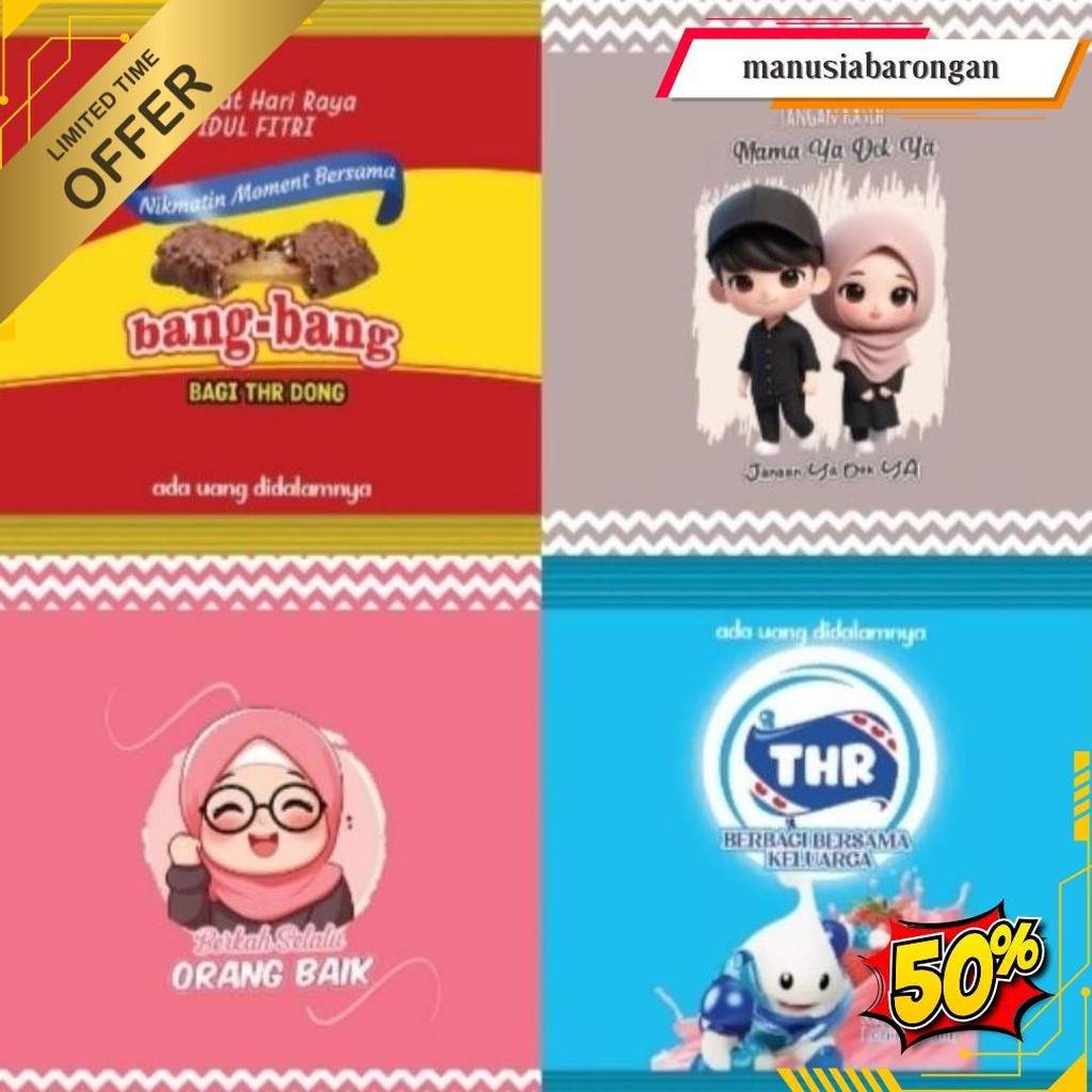 

Amplop Permen Lebaran Isi 18 Terlaris