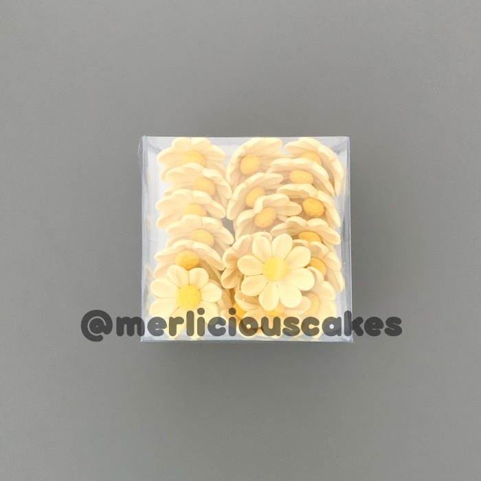 

{{{{}}] Daisy 45 Kuning Bunga Gumpaste Flower Cake Kue Topper