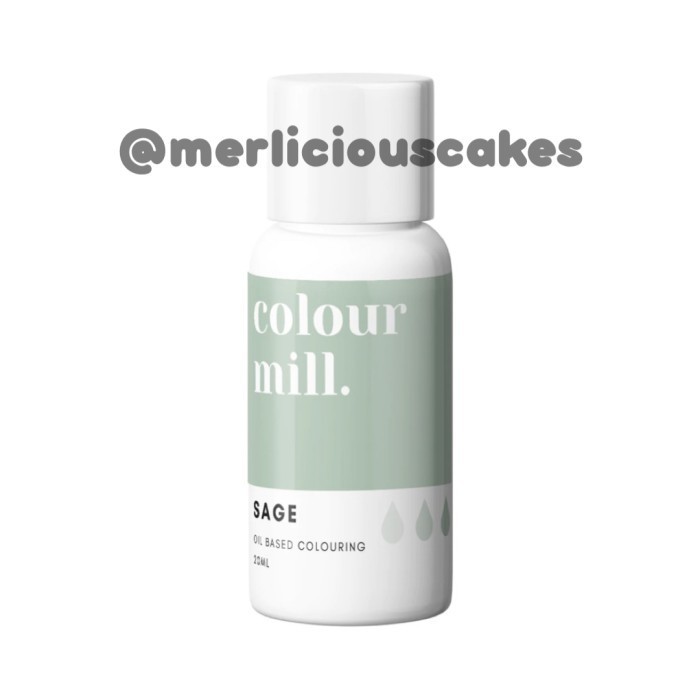 

<<<<<] Colour Mill Sage 20 ml Oil Based Colouring