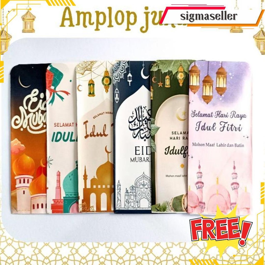 

(Isi 10) Amplop Lebaran Jumbo Cod