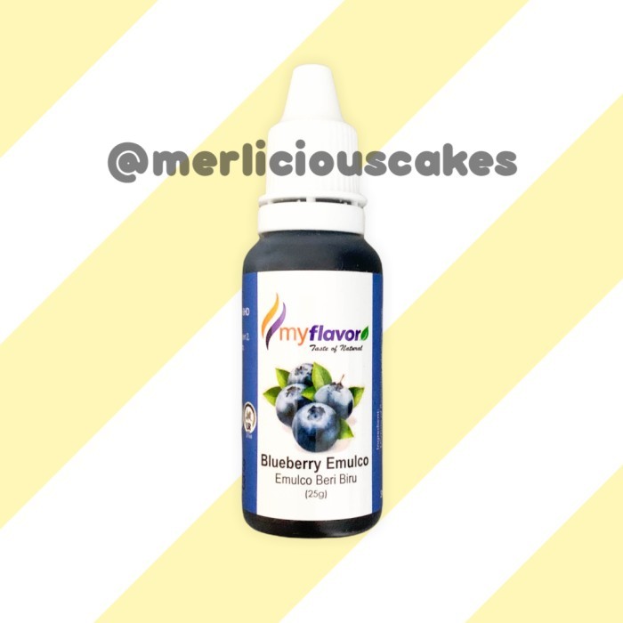 

~@~@~@~@] My Flavor Blueberry Emulco Perasa dan Pewarna Makanan
