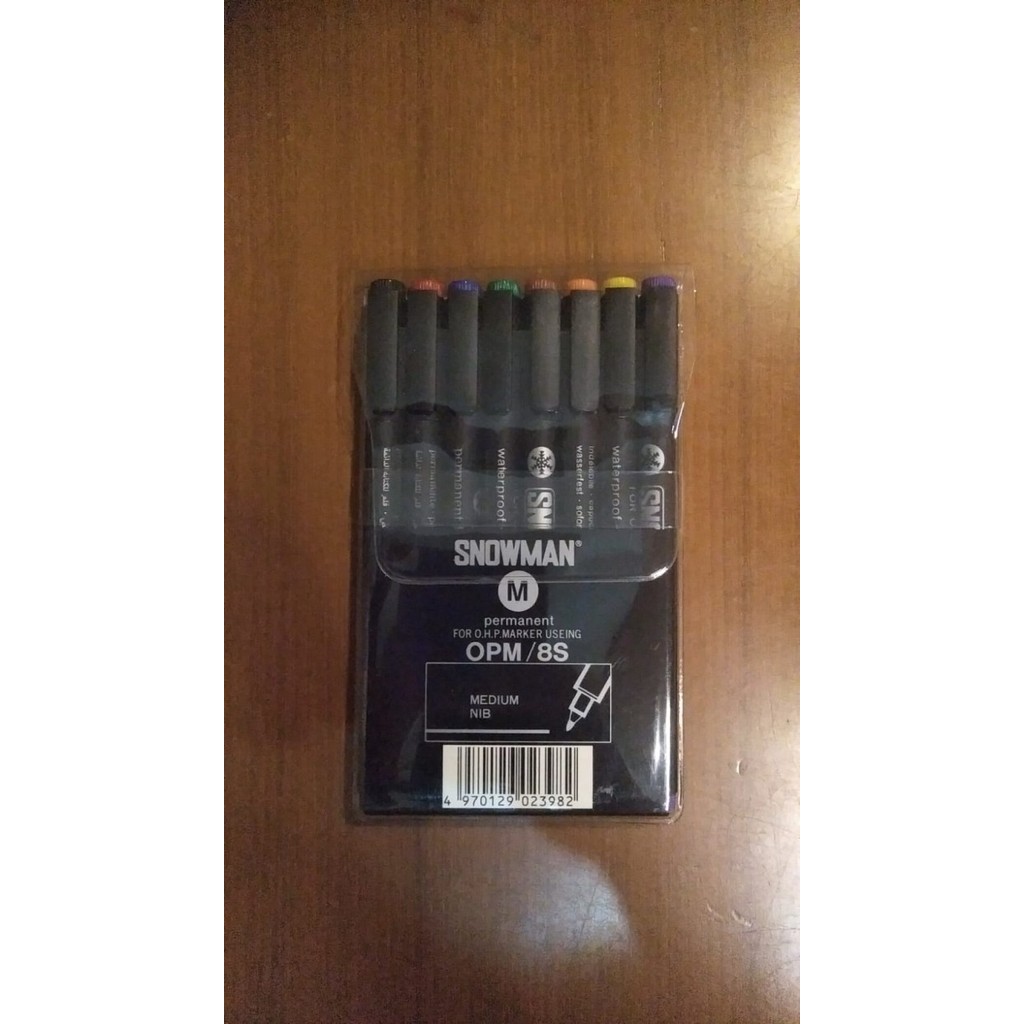 

Terbaru Spidol Snowman Opm Medium / 8S (Per Pack)