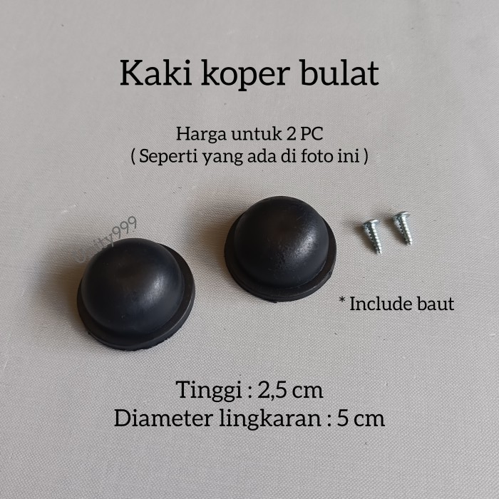 Ready stock] kakian koper kakian tas asesoris koper kakian depan koper