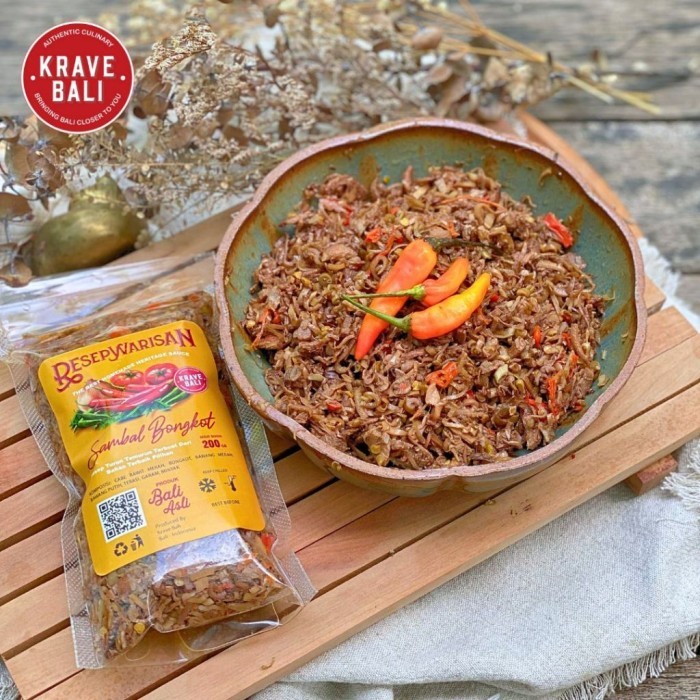 

TERLARIS SAMBAL BONGKOT RESEP WARISAN 200 GRAM - SAMBEL TRADISIONAL KHAS BALI ASLI - KRAVE BALI