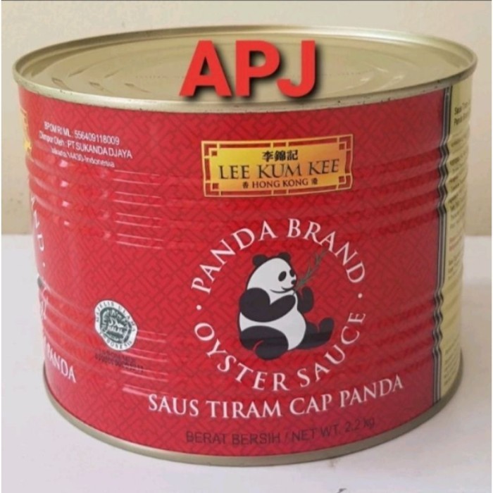 

TERLARIS LEE KUM KEE SAUS TIRAM PANDA 2,2 KG MURAH!!! MURAH