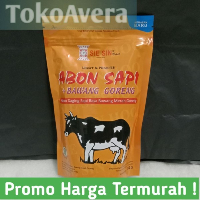 

TERLARIS ABON SAPI ENAK ASLI BAWANG MERAH GORENG BUNGKUS 250 GRAM (HALAL) TANGAN PERTAMA, LANGSUNG
