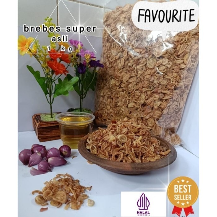

TERLARIS BAWANG GORENG BREBES SUPER 1KG MURAH!!! MURAH