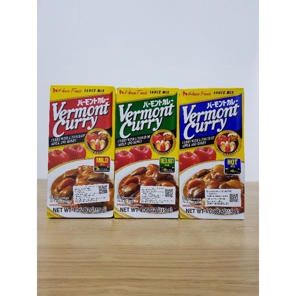 

TERLARIS VERMONT CURRY 115GR - BUMBU KARI JEPANG MURAH!!! MURAH