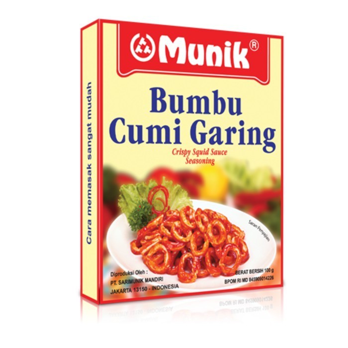 

TERLARIS BUMBU MUNIK CUMI GARING 100 GRAM MURAH!!! MURAH