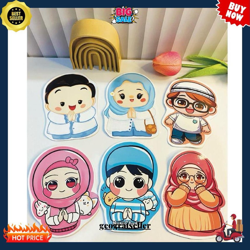 

Amplop Lebaran Karakter Muslim / Amplop Lebaran Unik / Amplop Lebaran 2024 Terbaru Termurah Banget