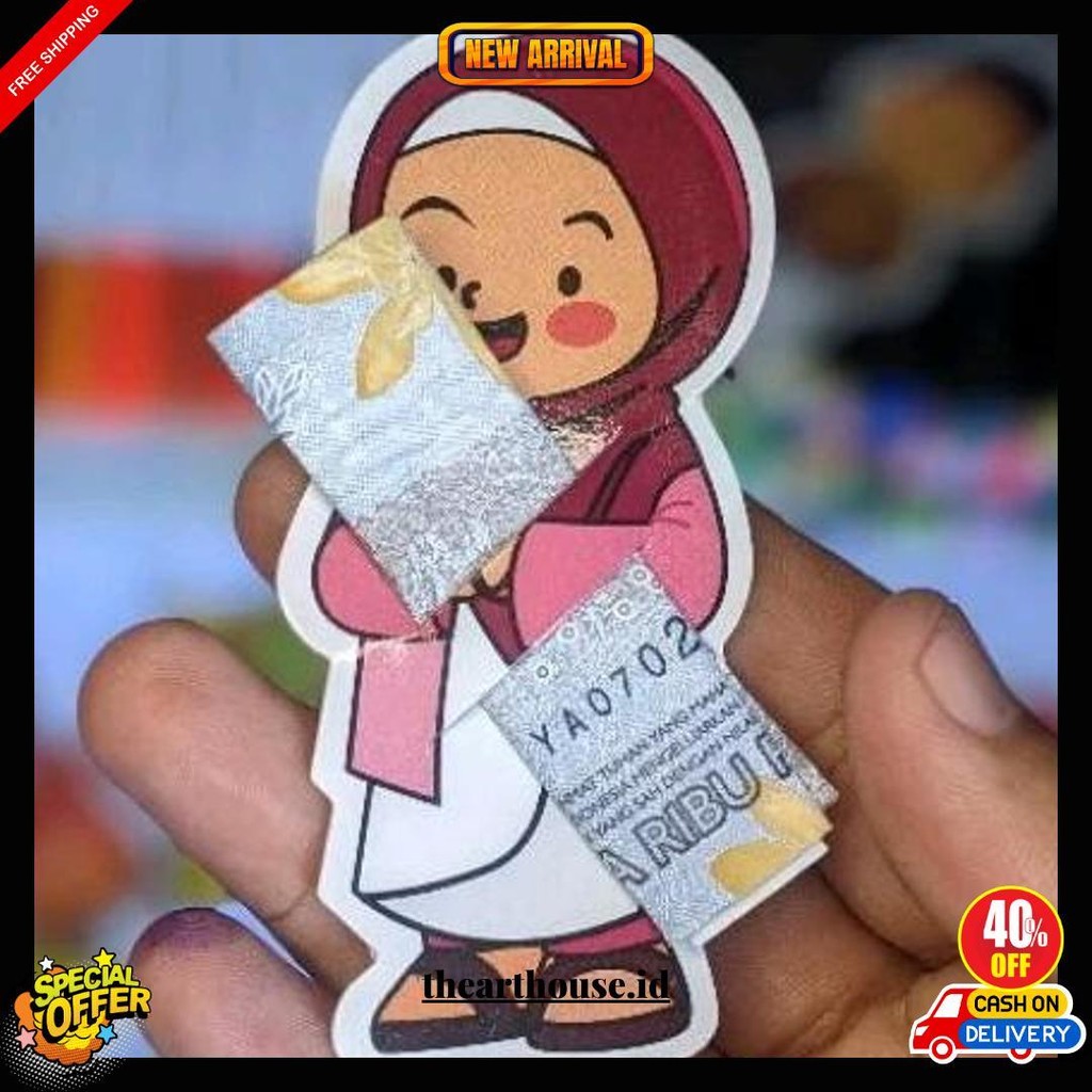 

Amplop Lebaran Peluk Jepit Rangkul Karakter Anak Muslim Isi 12 Pcs Mix Campur Bisa Cod