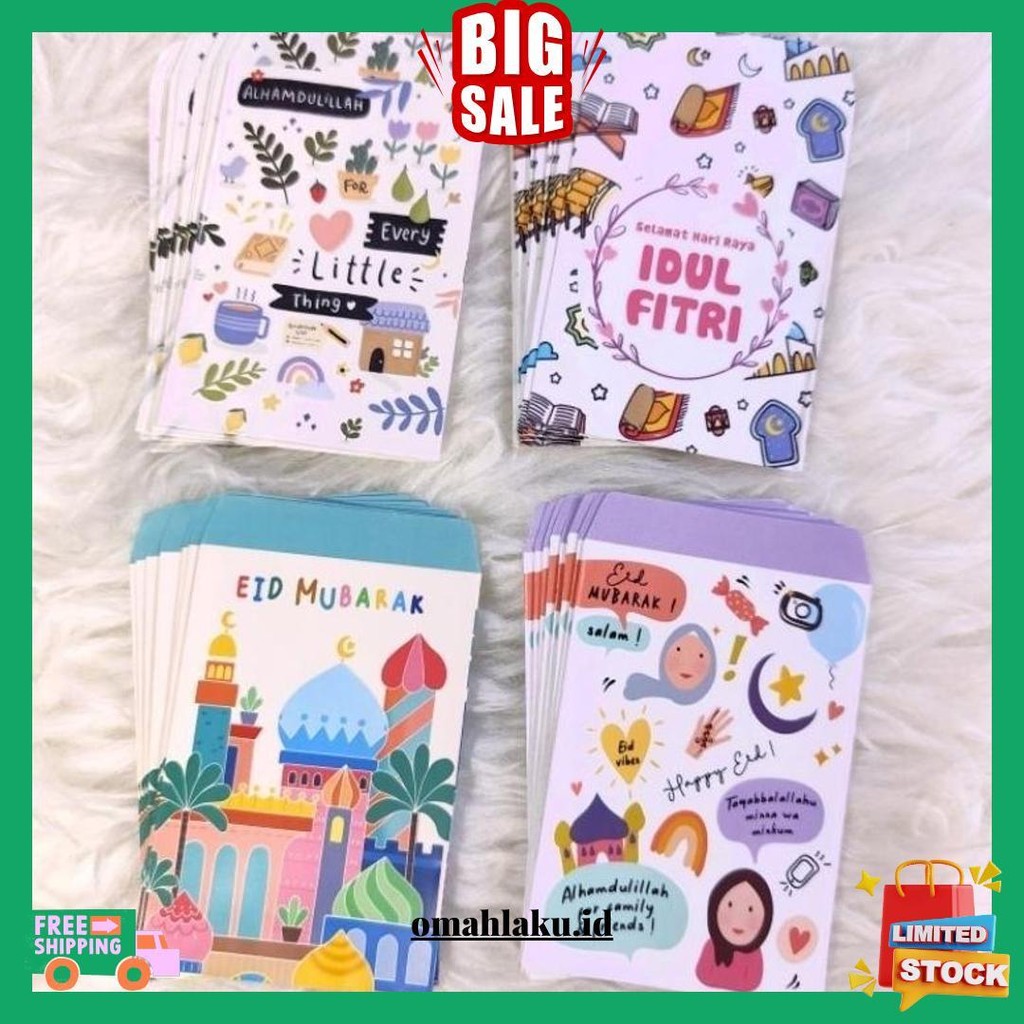 

Isi 10 Pcs - Amplop Lebaran Medium 2025 Bisa Cod