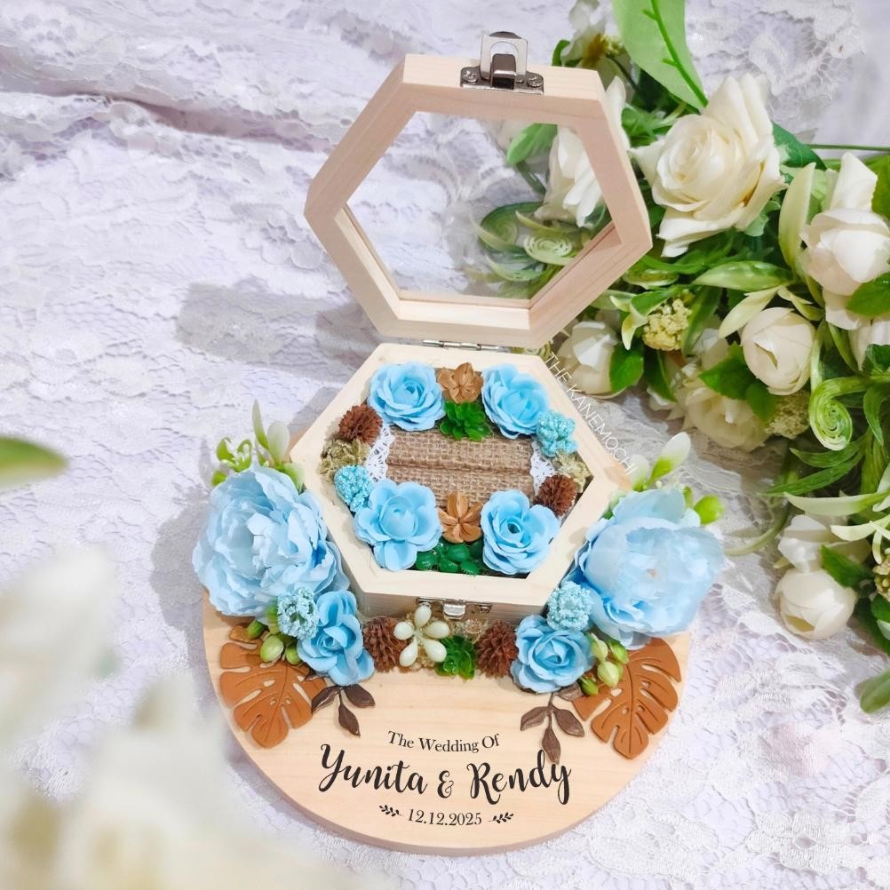

SALE Ringbox Wedding Engagement Kotak Cincin Nikah 2er-54