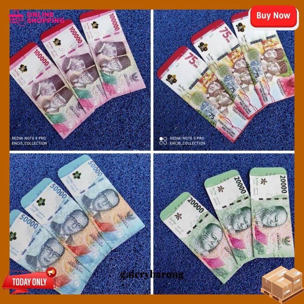 

[Jadian] Amplop Lebaran Tema Uang|Bank Uk Panjang/Jumbo Siap Kirim