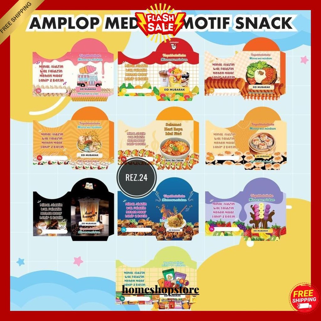 

Paket 50 Pcs Amplop Lebaran 2025 | Amplop Lebaran Murah Bisa Cod