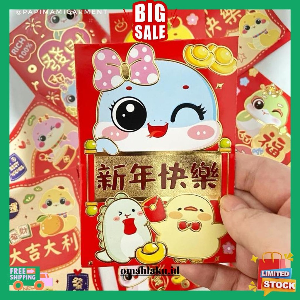 

Aneka Angpao Lucu Imlek Idul Fitri Cny Amplop Merah Terlaris