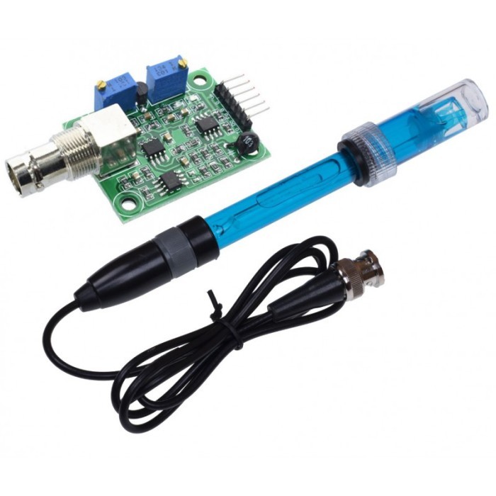 Modul Analog PH Sensor Kit PH-4502C Electrode Probe PH4502C E201-C BNC