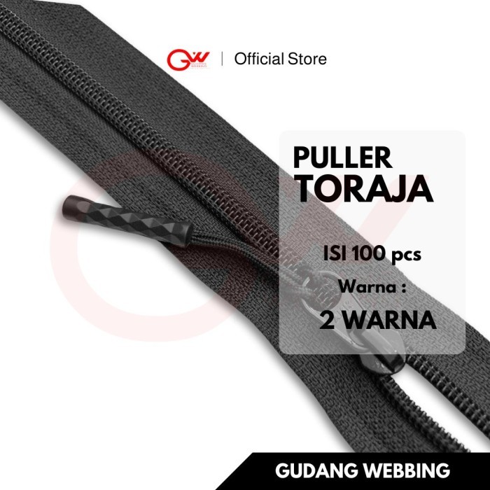 Limited.. Zipper Puller / Tarikan Risleting / Puller Toraja