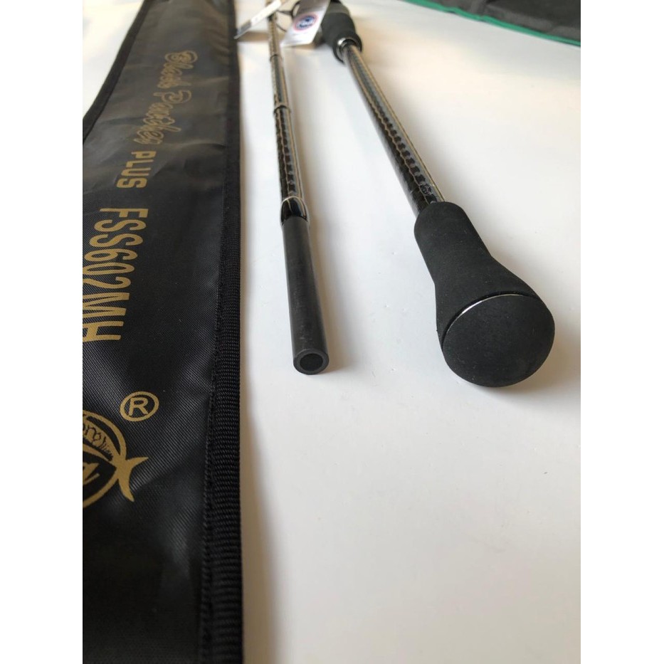 Joran Pancing Joran Orca Blackphanter Plus Jigging 602Mh Pe 2-5 Bahan Carbon Fuji