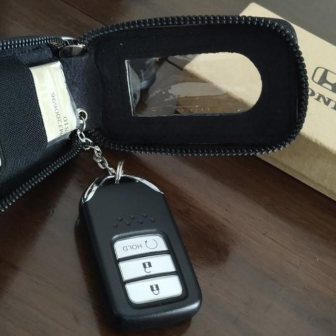 Promo HYUNDAI dompet stnk gantungan kunci mobil HYUNDAI kulit asli COD