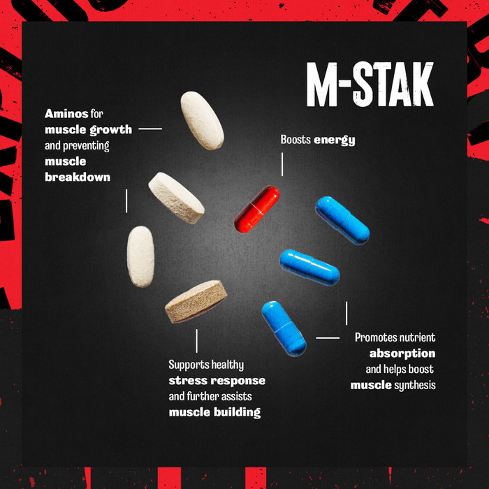 UNIVERSAL - ANIMAL M STAK 21 PACKS BULKING WEIGHT GAINER ANABOLIC MASS