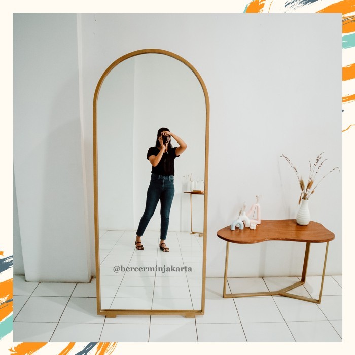 Arch Standing Mirror - 150X50 Cm