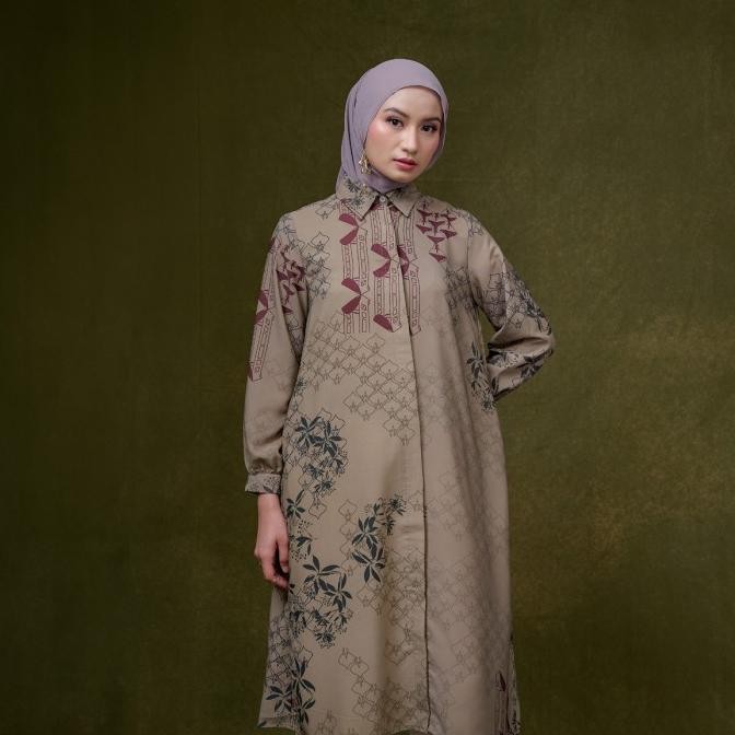 ZM ZASKIA MECCA - HANSHA MIDI DRESS GAMIS - JELITA INDONESIA - EDISI PALEMBANG GAMIS LEBARAN 2025 DR