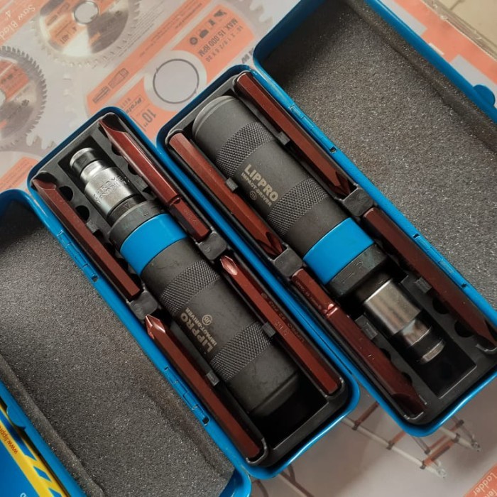 PROMO OBENG KETOK 5 PCS LIPPRO JAPAN impact screwdriver 5 pcs Lippro