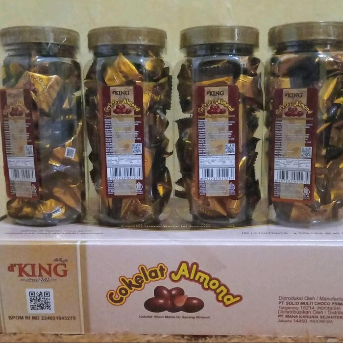 

terbaru !!! cokelat almond 1 dus isi 4 toples cokelat viral termurah dan terlaris ready