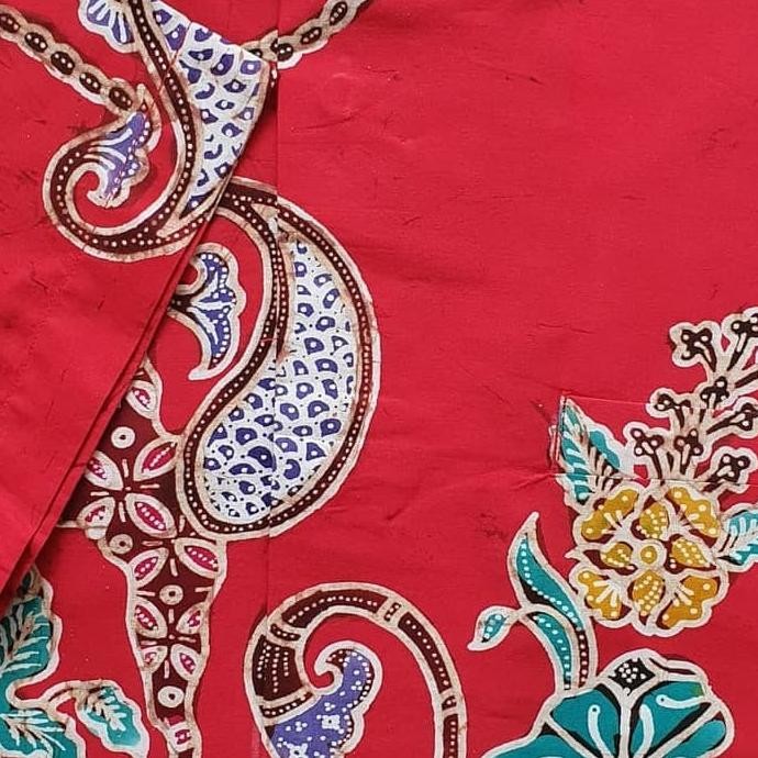 Batik Kemeja Big Size Merah bigboyLOOKSGOOD #bigboyLOOKSGOOD Terlaris